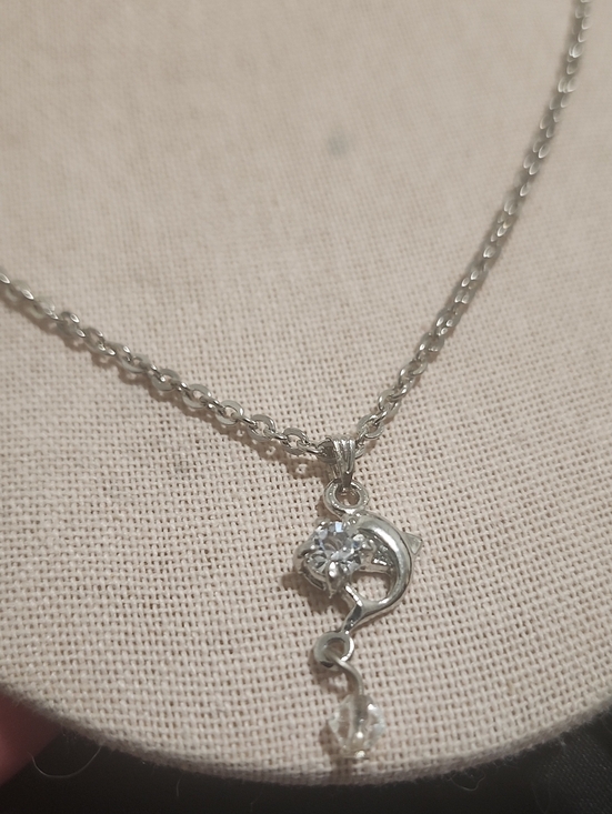 Eternity Forever Jewelry - Crystal Tide Dolphin Necklace